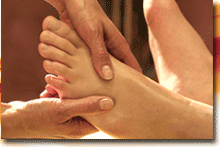 Fußreflexzonen-Massage-Therapie
